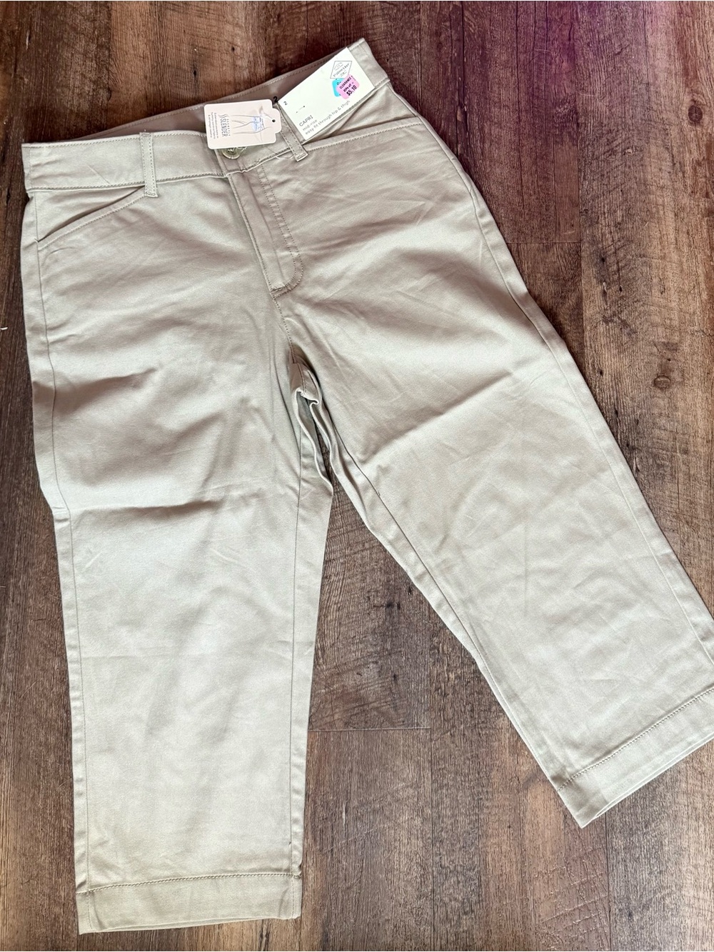 St. John's Bay Men's Chino Pants in Light Tan